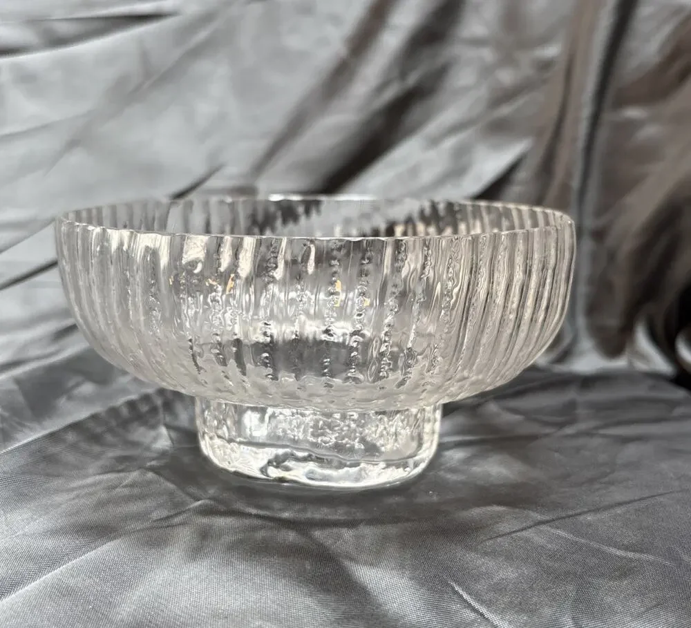 Crystal Bowl By Rosenthal Studio Line Crystal Footed Bowl 5.5